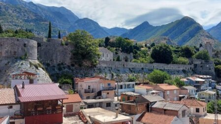 Stari Bar Old Town City wall